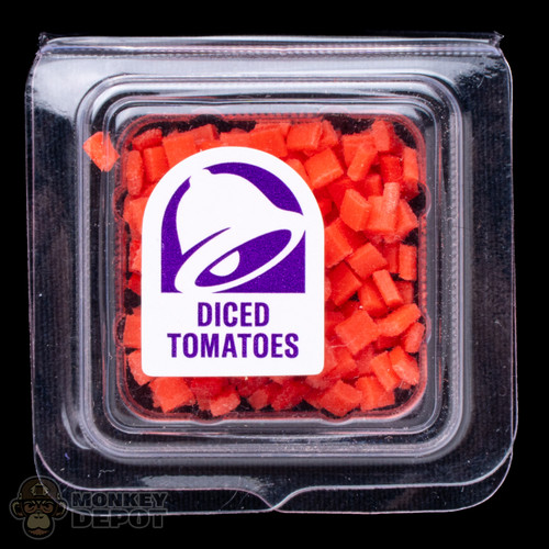 Food: Miniverse Taco Bell Diced Tomatoes Conatiner