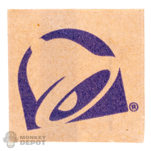 Paper: Miniverse Taco Bell Empty Cinnamon Twist/Tortilla Chip Bag