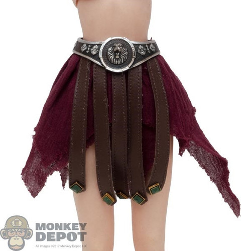 Damaged Skirt: HY Toys Female Belt w/Leather-Like Straps