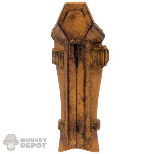Armor: Hot Toys Imperial Remnant Stormtrooper Yellowish-Brown Shin Guard