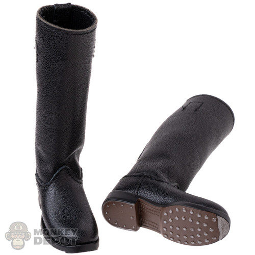 Shoes: Ujindou German Leather-like Marching Boots