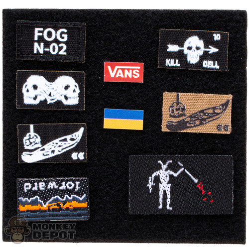 Insignia: Easy & Simple Paramilitary Forces Patch Set