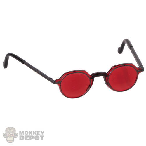 Glasses: Hot Toys Red Lens Sunglasses