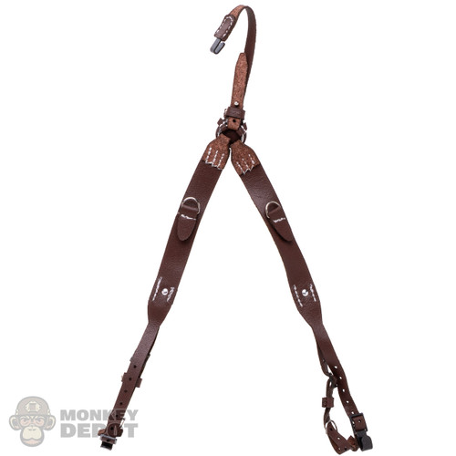 Belt: Ujindou Brown Y-Strap Suspenders
