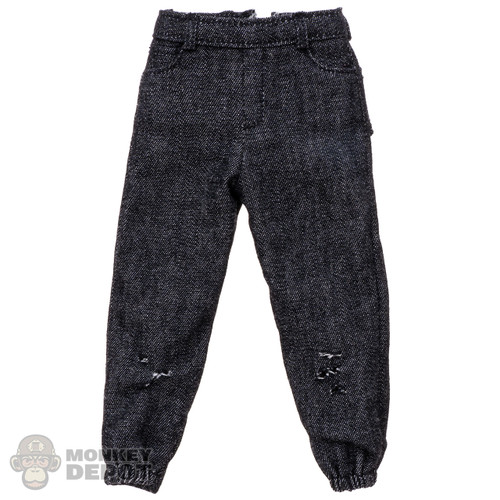 Pants: Hot Toys Dark Denim Jogger Style Jeans