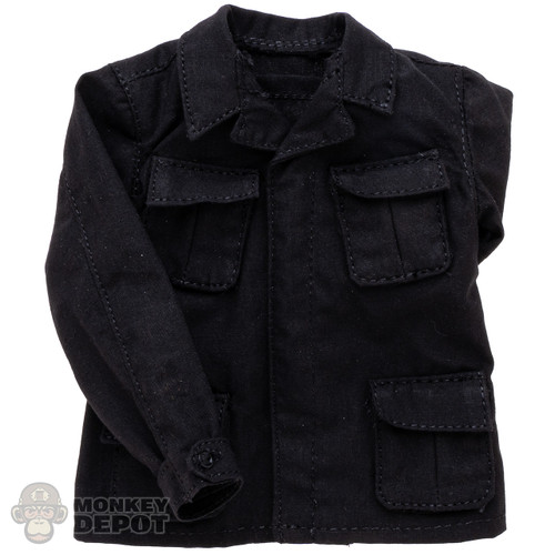 Top: Ujindou Black Tropical Combat Jungle Jacket