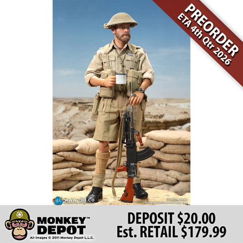 DiD WWII British SAS Special Forces Colonel - Alan (K80197) - Preorder Deposit