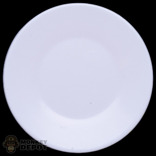 Plate: Mini Brands White Dinner Plate