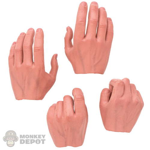 Hands: Ujindou 4 Pc Male Hand Set