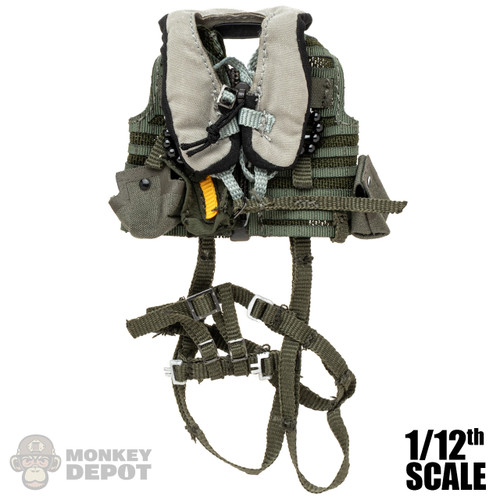 Vest: DiD 1/12 PCU78 Survival Vest and Harness w/ LPU-33 Life Preserver