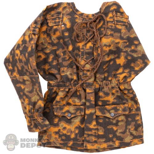 Top: Mars Divine WWII German Autumn Blurred Edge Camo Smock