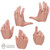 Hands: Hot Toys 5 Pc Male Hand Set