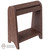 K-Bro Wood Texture Horse Saddle Stand in Brown