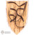 Shield: Coo Models Teutonic Cross-Patterned Triangular Shield