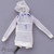 Jacket: i8 Toys Translucent White Hooded Coat (Stained)