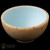 Plate: Miniverse Brown and Blue Bowl