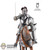 Boxed Figure: Brown Art Armored Horse (B-A0005H)