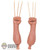 Forearms: Add Toys Mens Forearms w/ Bone Claw Hands