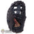 Glove: Asmus Toys Mens Molded Black Baseball Glove w/Hand