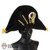 Hat: Brown Art Mens Suede-Like Bicorne Cap