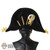 Hat: Brown Art Mens Suede-Like Bicorne Cap