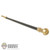 Stick: Brown Art Black and Gold Swagger Stick