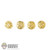 Tool: Brown Art French Imperial Golden Replacement Button Set