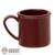 Tool: Battle Gear Toys Tin Coffee Cup (Burgundy)