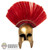 Helmet: China Model Mens Roman Helmet w/ Plume (Metal) (READ NOTES)
