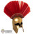 Helmet: China Model Mens Roman Helmet w/ Plume (Metal) (READ NOTES)