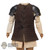 Coat: Coo Models Mens Brown Padded Coat w/Shoulder Armor (Metal)