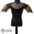 Armor: Coo Models Mens Black/Gold Neck + Shoulder Armor (Metal)