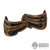 Armor: Coo Models Mens Black/Gold Collar Shoulder Guards (Metal)