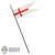 Spear: Coo Models Spear w/Poseable Red Cross Flag