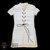 Coat: Coo Models Mens Short Sleeve White Padded Undercoat (Weathered)