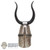 Helmet: Coo Models Metal Teutonic Helmet w/Horns (Exclusive)