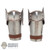 Armor: Coo Models Mens Metal Vambraces w/Brown Strap