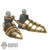 Armor: Coo Models Mens Metal Covers w/Spurs