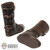 Boots: Coo Models Mens Molded Brown Boots w/Pegs