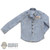 Shirt: Daf Toys Mens Striped Prison Shirt