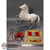 Boxed Horse: DiD Napoleon White War Horse (Prancing) (E60078)