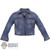 Coat: DJ Custom Mens Blue Denim Jacket