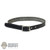 Belt: Dark Toys Mens Black Leather-Like Belt
