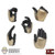 Hands: DiD 1/12  Mens Molded Gloved Hand Set