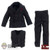 Suit: DiD 1/12th Mens Three Piece Pinstripe Black Suit