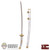 Sword: DiD 1/12  Metal Katana w/ Scabbard