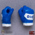 Hands: DiD 1/12th Mens Blue Batting Glove Hands