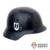 Helmet: DamToys Weathered German WWII SS Black Double Decal Real Metal