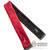 Scarf: DamToys Suede Red & Black Scarf