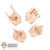Hands: DamToys Chainsaw Girl Hand Set w/Pink Nail Polish